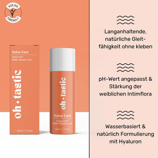 Wasserbasiertes Sensitiv Gleitgel - ohtastic